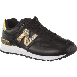 New Balance WL574NRH czarne żółte