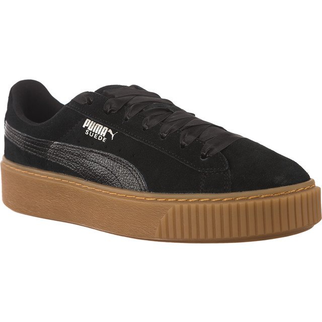 Puma Suede Platform Bubble czarne