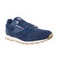 Reebok Classic Leather Estl Washed Blue White niebieskie granatowe