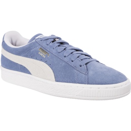 Suede Classic Infinity PUMA White niebieskie
