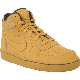 Nike Court Borough Mid Gs 839977-700 brązowe