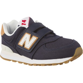 New Balance Yv574t1 Blue niebieskie