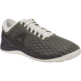 Reebok Crossfit Nano 8 0 Flexweave 030 Hunter Green Coal Chalk szare