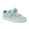 Puma Suede Heart Pebble Aquifer Blue Flower niebieskie