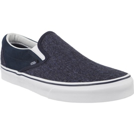 Vans Classic Slip-on Oil niebieskie