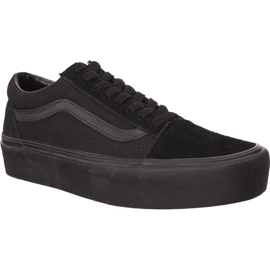 Vans Old Skool Platform Bka Black Black czarne