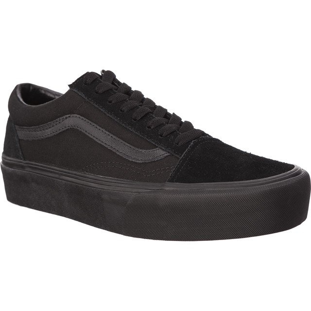 Vans Old Skool Platform Bka Black Black czarne