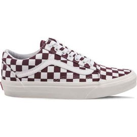Vans Old Skool U54 Checkerboard Port Royale białe wielokolorowe