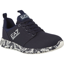 Ea7 Emporio Armani Simple Racer granatowe