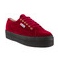 Superga 2790 Velvetw A77 czerwone