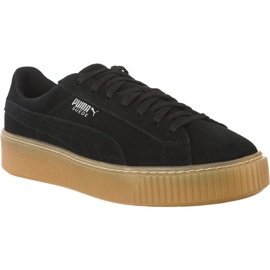 Suede Platform Jewel PUMA Black PUMA Black czarne