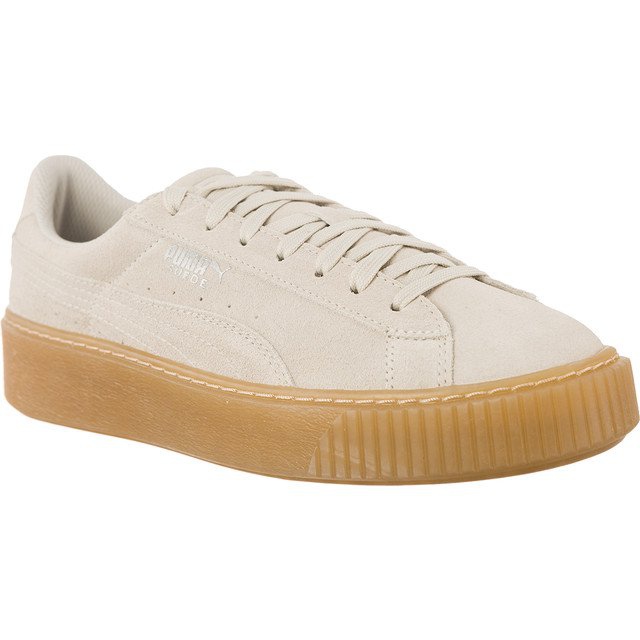 Puma Suede Platform Jewel Whisper White Whisper White białe