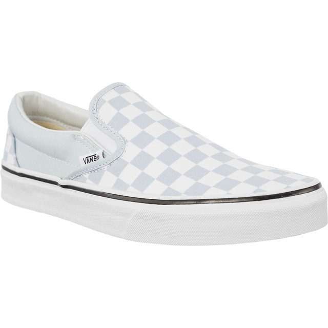 Vans Classic SLIP-ON Checkerboard Qck białe niebieskie