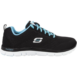 Skechers Obvious Choice 12058 Bklb czarne niebieskie