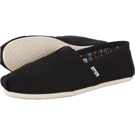 Toms Canvas Mens Classic Alpargata 862 czarne