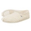 Toms Cable Knit Shearling Womens Alpargata 943 białe