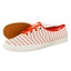 Keds Champion Cabana Stripe 562 białe pomarańczowe