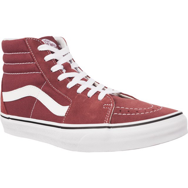 Vans Sk8 Hi Q9S Apple Butter czerwone