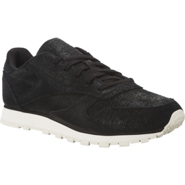 Reebok Cl Lthr Shimmer BS9856 czarne