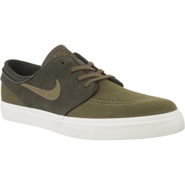 Nike Zoom Stefan Janoski Sequoia Medium Olive Summit Wh zielone