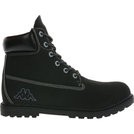Kappa Kombo Mid Black Grey czarne