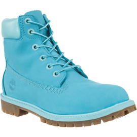 Timberland 6 Inch Premium Waterproof Boot Scuba Blue niebieskie