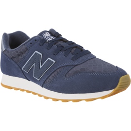 New Balance Wl373nvw White Navy niebieskie