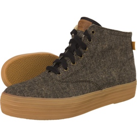 Keds Triple Hi Slub Tweed 787 brązowe