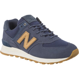 New Balance WL574CLI brązowe granatowe