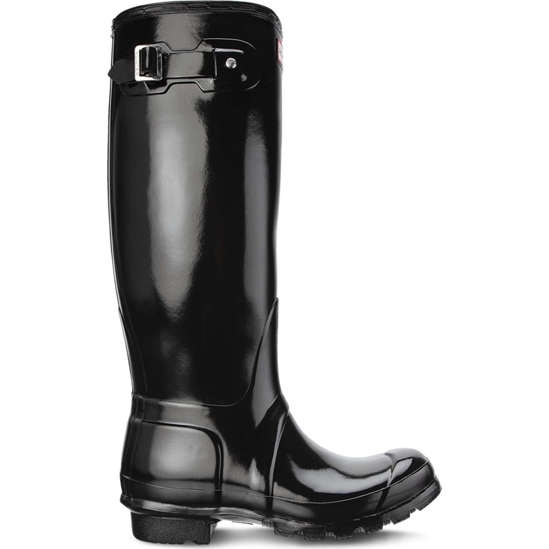 Hunter Women's Original Tall Gloss Black czarne