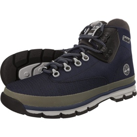 Timberland Euro Hiker Jacquard 8UA niebieskie
