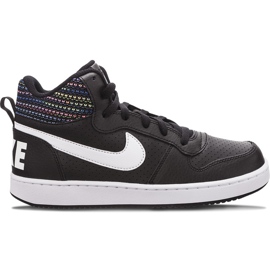 Nike Court Borough Mid Se Gs 005 Black czarne