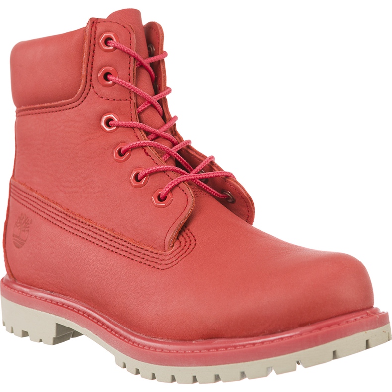 Timberland 6 In Premium Boot Aqk czerwone