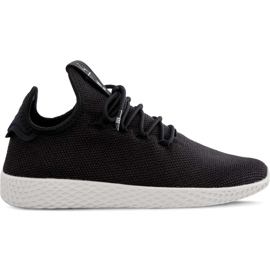 Adidas Pharrell Williams Tennis Hu 056 Core Black Core Black Chalk White czarne
