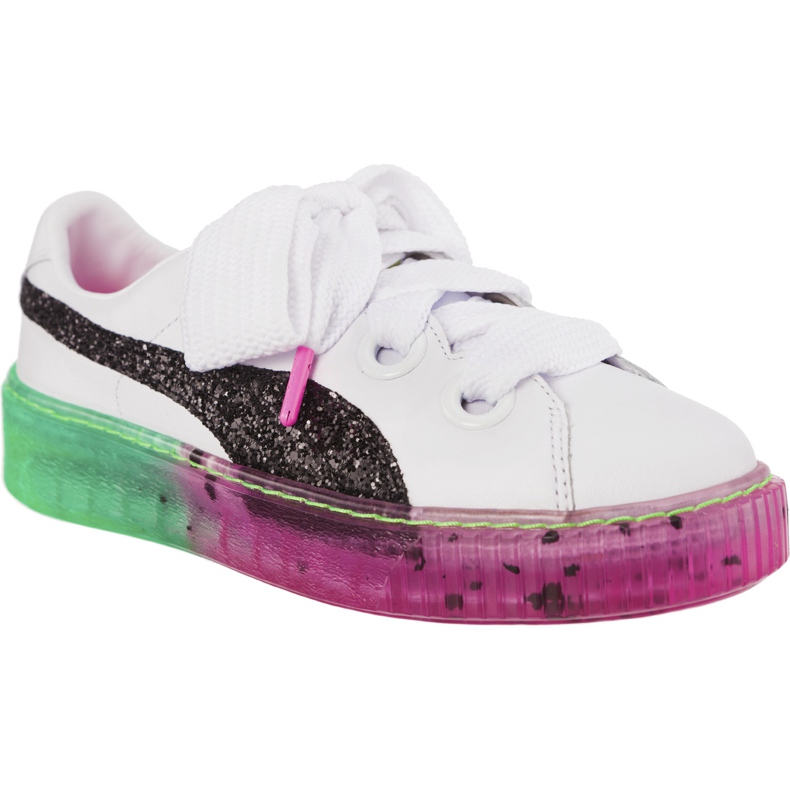 Platform Candy Princess Sophia Webster PUMA White PUMA Black białe wielokolorowe