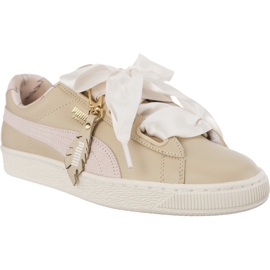 Puma Basket Heart Coachella Wns Fm Semolina brązowe