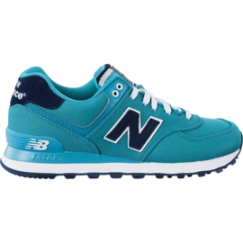 New Balance Wl574poa niebieskie