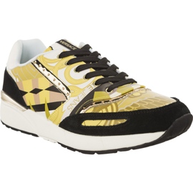 Versace Jeans Sneaker Donna Dis G1 czarne żółte