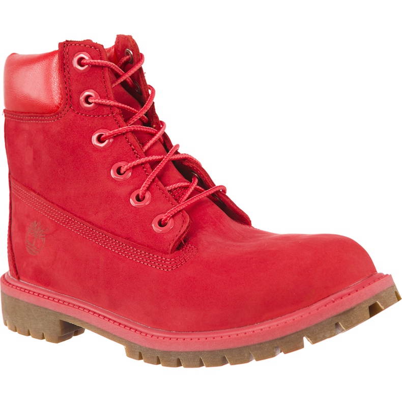 Timberland 6 Inch Premium Waterproof Boot Tomato czerwone