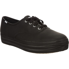 Keds Triple Core Leather 749 czarne