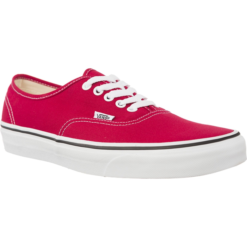 Vans Authentic Q9U Crimson True White czerwone