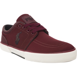 Polo Ralph Lauren Faxon Low 816664670005 czerwone