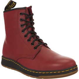 Dr. Martens Newton Cherry Red Temperley czerwone
