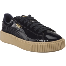 Puma Basket Platform Patent Wns 406 niebieskie