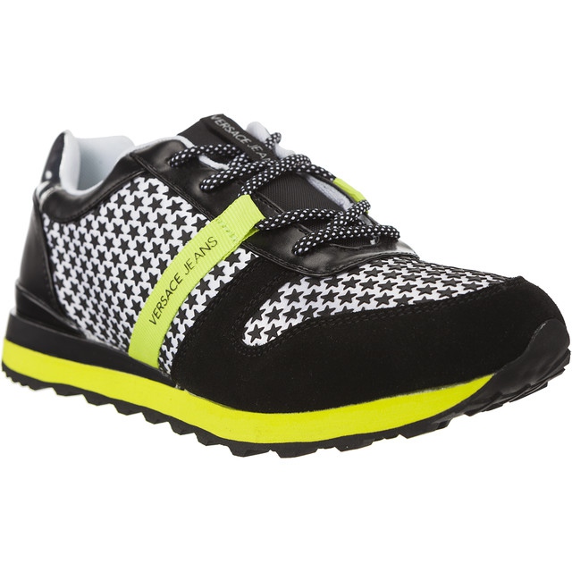 Versace Jeans Sneaker Donna Dis D1 M60 białe czarne żółte