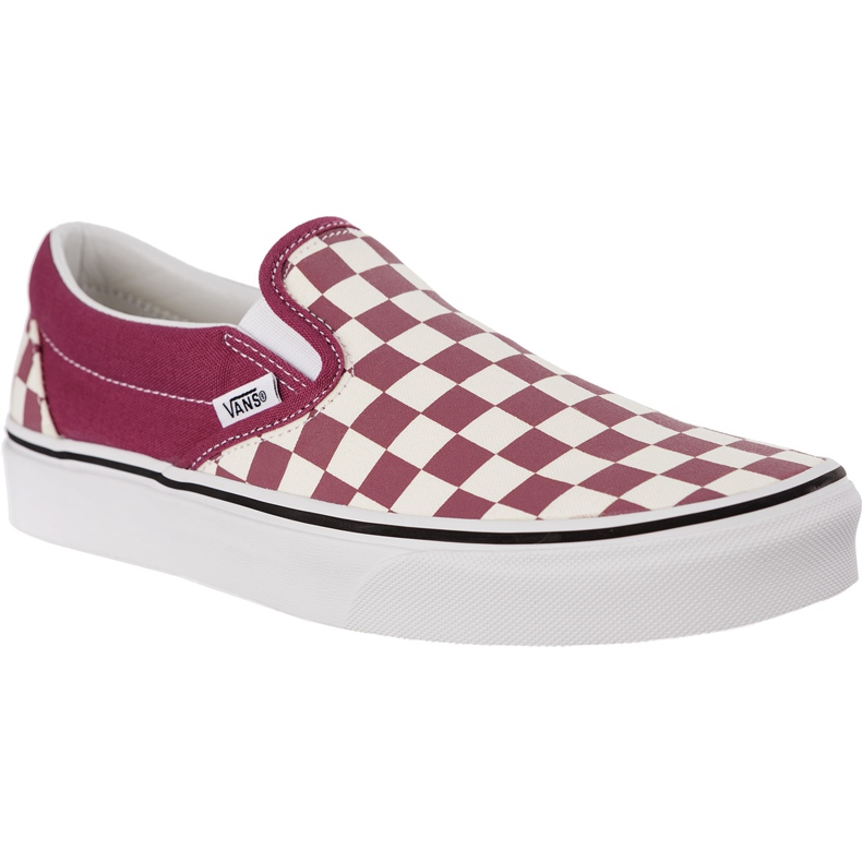 Vans Classic Slip On U7A Checkerboard Dry Rose White wielokolorowe