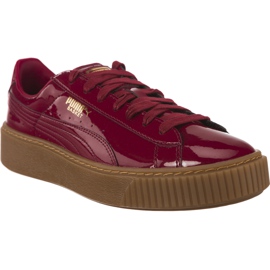 Puma Basket Platform Patent Wns 404 wielokolorowe czerwone