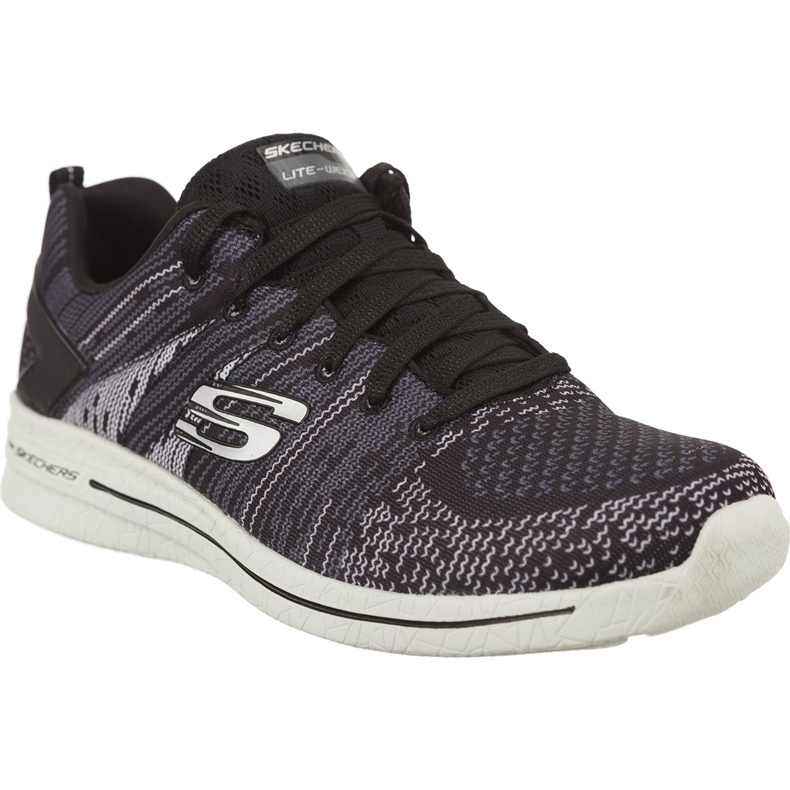 Skechers Burst Walk Bkgy 12651 Bkgy czarne wielokolorowe
