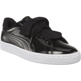 Puma Basket Heart Glam Jr 701 czarne
