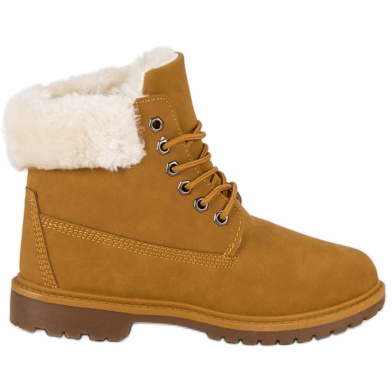 Seastar Camelowe traperki żółte